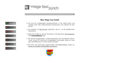 Desktop Screenshot of mega-taxi.ch